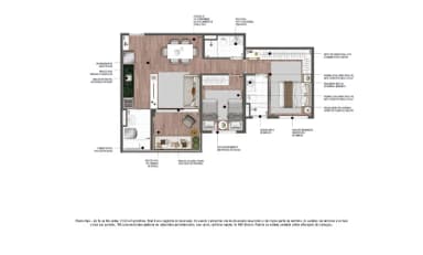 2 Dorms (1 Suíte)