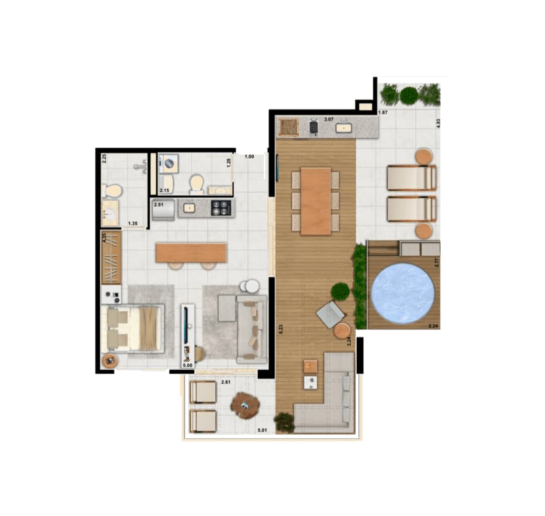 1 Dorm.