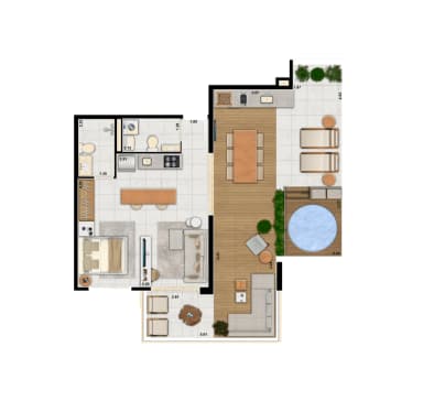 1 Dorm.