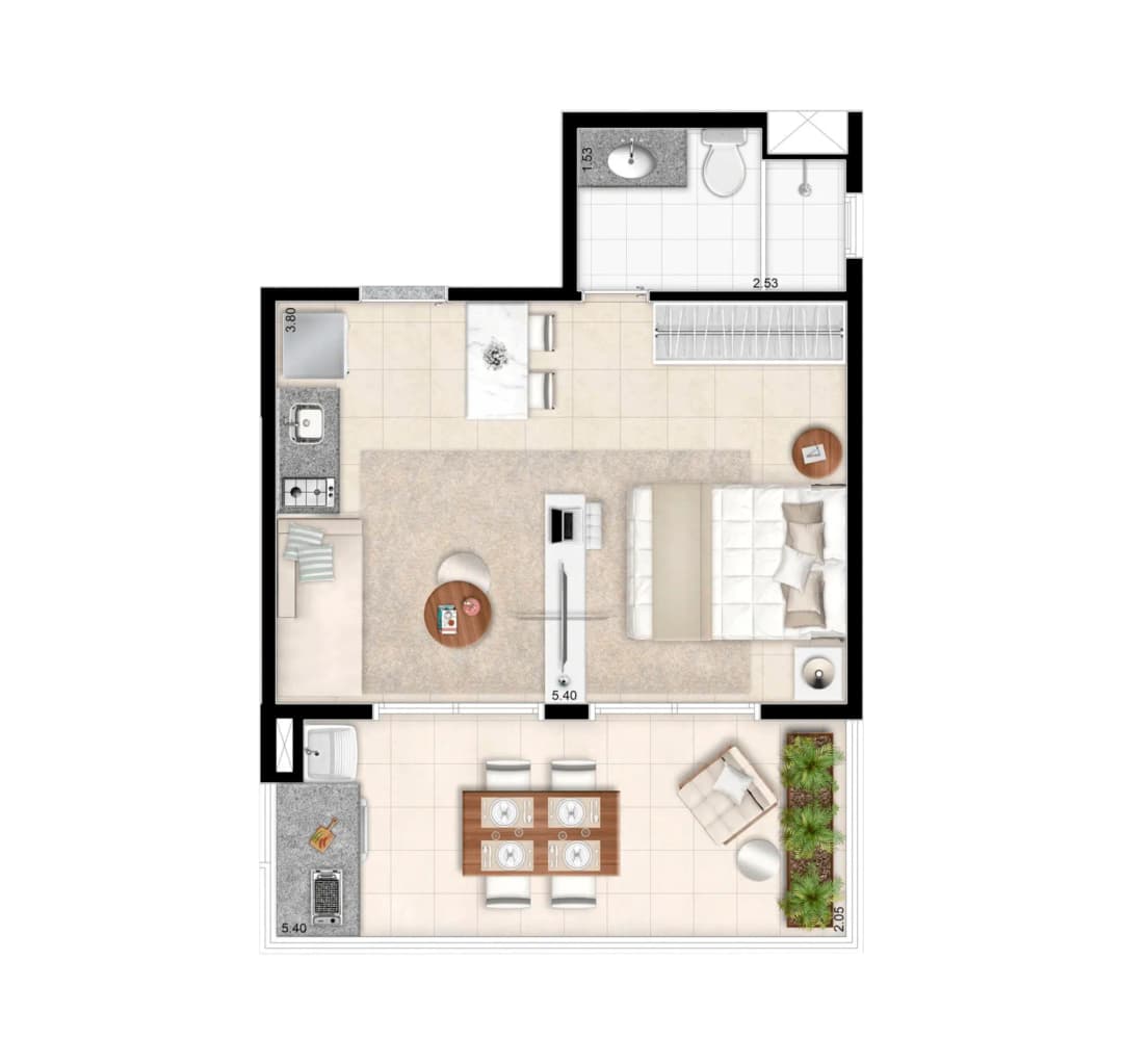 1 Dorm.