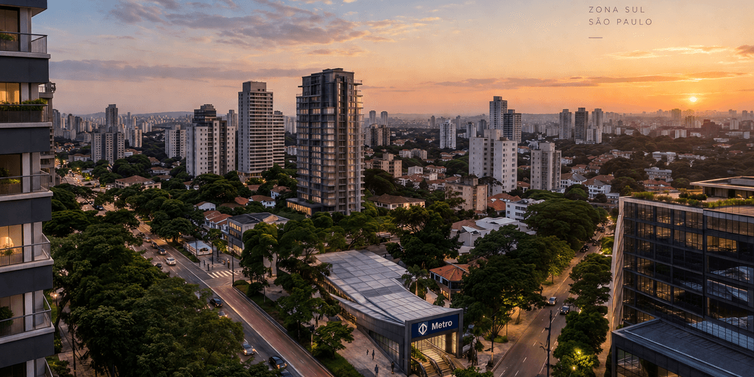 Bairros da Zona Sul de SP perto de estação: onde morar?