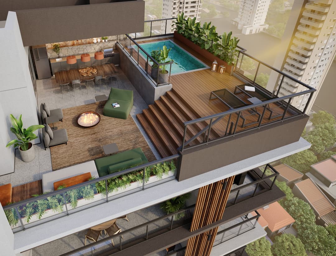 Apartamento alto padrão em Pinheiros: plantas do MAC Pinheiros